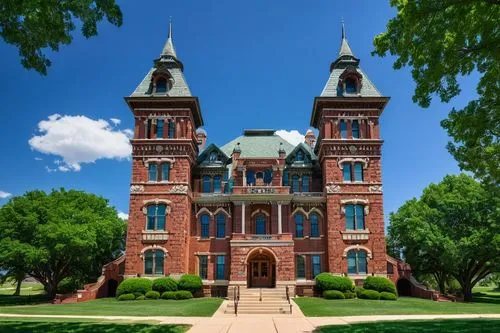 historic courthouse,woodburn,ocu,moundbuilders,baylor,bvu,tahlequah,depauw,hamline,millikin,bizzell,muskau,gallaudet university,dbu,vanderbilt,dubuque,tarleton,uco,texas tech,courthouse,Art,Artistic Painting,Artistic Painting 33