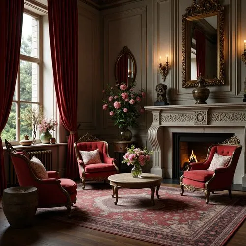 sitting room,victorian room,royal interior,ornate room,lanesborough,fireplaces,highclere castle,parlor,claridge,chateau margaux,danish room,farmleigh,interior decor,highgrove,gleneagles hotel,drumlanrig,ritzau,althorp,chaise lounge,highclere