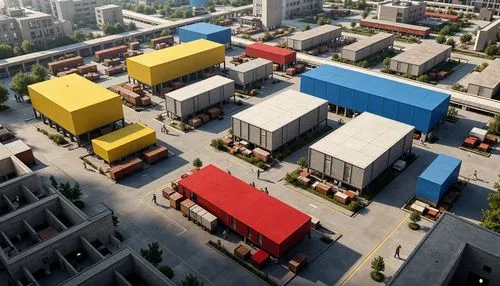 shipping containers,cargo containers,microdistrict,warehouses,industrial area,unimodular,city blocks,warehousing,lego city,blocks of houses,urban development,micropolis,superblocks,shipping container,containers,apartment buildings,container terminal,dockyards,apartment blocks,modularity