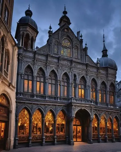 the lviv opera house,szeged,zagreb,sheldonian,haydarov,frederiksborg,rudolfinum,kunsthistorisches museum,trieste,chernivtsi,kurhaus,helsingborg,plzen,tsaritsyno,timisoara,lviv,musikverein,adelaide,elblag,old stock exchange,Art,Artistic Painting,Artistic Painting 22