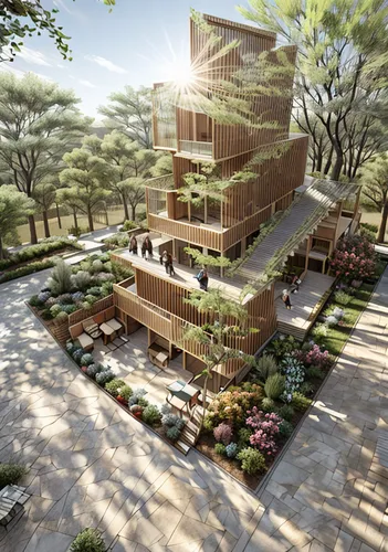 eco hotel,garden design sydney,3d rendering,eco-construction,landscape design sydney,archidaily,school design,chinese architecture,new housing development,timber house,cubic house,landscape designers sydney,garden elevation,roof garden,dunes house,asian architecture,the garden society of gothenburg,residential house,garden buildings,hahnenfu greenhouse