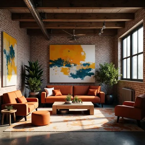 mid century modern,loft,apartment lounge,contemporary decor,interior decor,modern decor,mid century,interior design,lofts,sofas,danish furniture,midcentury,minotti,gansevoort,living room,chaise lounge,interiors,sofa set,livingroom,furnishings