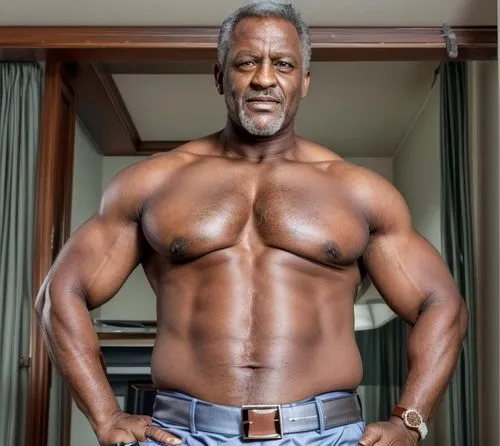 african american male,black male,body building,muscle man,bodybuilder,merle black,body-building,silver fox,male model,african man,michael jordan,six-pack,born 1953-54,black man,muscular,rope daddy,ab,bodybuilding,daddy,masculine