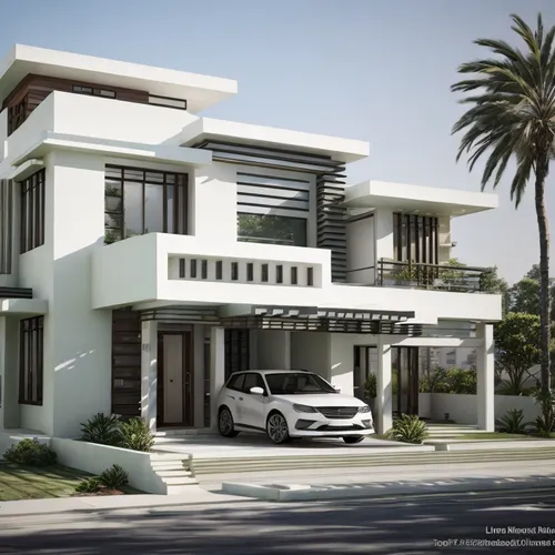 modern house,build by mirza golam pir,residential house,3d rendering,luxury home,exterior decoration,house front,modern architecture,holiday villa,family home,luxury property,beautiful home,two story 