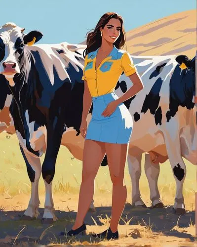 real beauty queen milking her cows like she wants to be treated herself,vacas,dairymen,dairy cow,dairy cows,vaches,milkmaids,holsteins,vaca,milk cow,dairyman,moo,milk cows,dairy cattle,argentina beef,