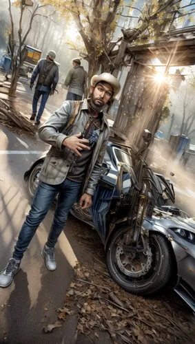 digital compositing,photo manipulation,photoshop manipulation,image manipulation,cowboy action shooting,sheriff,photomanipulation,ghost car rally,wild west,cowboy bone,off-road outlaw,cowboys,cowboy,photomontage,automobile racer,free fire,junk yard,street canyon,junkyard,hill billy