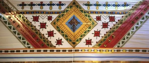 ethiopian tradtional dress,traditional pattern,hall roof,pachisi,spanish tile,traditional patterns,azulejos,wolfsonian,theater curtain,moroccan pattern,azulejo,ndebele,ghadames,polychrome,indigenous p