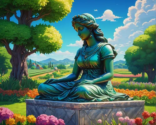 mother earth statue,mother earth,yogananda,buddha,buddha focus,garden statues,sacred art,buddha statue,buddah,buddha's birthday,budha,budda,buddha figure,shakyamuni,yogananda guru,bodhisattva,thai buddha,meditation,big buddha,flora,Conceptual Art,Daily,Daily 05