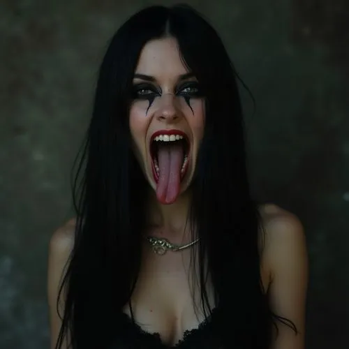 vampire woman,vampyre,vampyres,tongue,fairuza,vampire lady,mosshart,vampire,tongue out,vampira,demoness,vampiric,daveigh,fangs,vampirism,zombie,vampy,vampiro,pernicious,psychic vampire