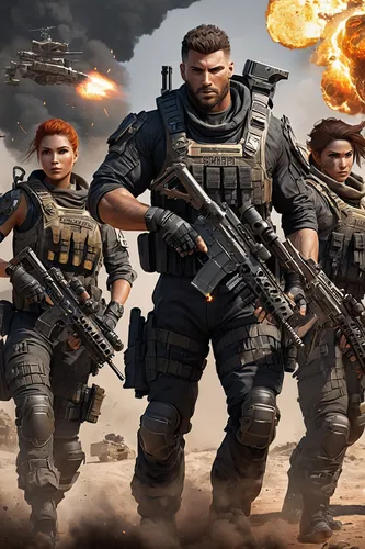 Unleash chaos and destruction using advanced weapons and tactical abilities as part of an elite mercenary team.,massively multiplayer online role-playing game,shooter game,strategy video game,children