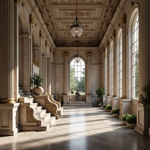 neoclassical,orangery,colonnades,glyptothek,marble palace,entrance hall,foyer,orangerie,glyptotek,peristyle,cochere,hallway,neoclassicism,classicism,neoclassicist,villa cortine palace,colonnade,enfilade,palladianism,columns