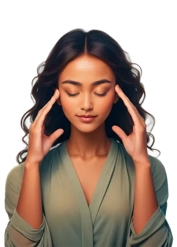 self hypnosis,pranayama,trichotillomania,meditator,yogananda,portrait background,dysthymia,hypnotherapists,hypomanic,mesmerism,psychophysiological,hypomania,bruxism,ayurveda,hypothyroidism,supplicating,digital painting,stressed woman,yogananda guru,anosognosia,Illustration,Paper based,Paper Based 14