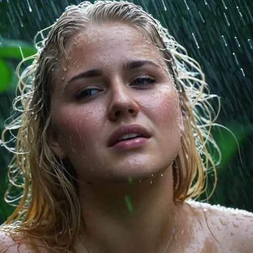 wet,wet girl,in the rain,rain shower,jennifer lawrence - female,shower,wet smartphone,drenched,soaking,photoshoot with water,wetness,dianna,michalka,water mist,showering,blonde woman,shailene,soggy,rain forest,drenching,Illustration,Japanese style,Japanese Style 21