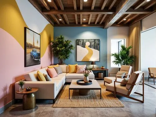 contemporary decor,penthouses,modern decor,apartment lounge,loft,interior design,gold-pink earthy colors,interior decor,interior decoration,livingroom,interior modern design,living room,luxury home interior,lofts,home interior,modern living room,an apartment,appartement,las olas suites,mahdavi