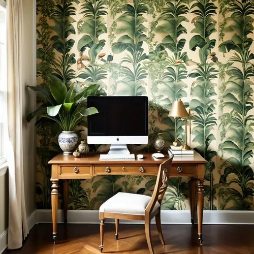 intensely green hornbeam wallpaper,wallcovering,wallpapered,botanical print,wallcoverings,yellow wallpaper,wallpapering,gournay,damask background,fromental,background pattern,tropical leaf pattern,calathea,vintage wallpaper,writing desk,danish room,toile,vintage botanical,damasks,background ivy,Photography,General,Realistic