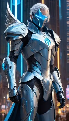 sigma,nova,silver,knight armor,garuda,armored,steel man,excalibur,armor,cyborg,sentinel,knight,steel,symetra,zero,nebula guardian,rein,drg,silver blue,skyflower,Conceptual Art,Sci-Fi,Sci-Fi 06