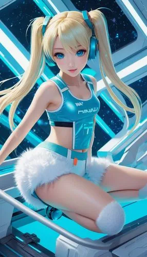 michiru,ssx,hatsune miku,starships,mmd,pacifica,Illustration,Realistic Fantasy,Realistic Fantasy 08