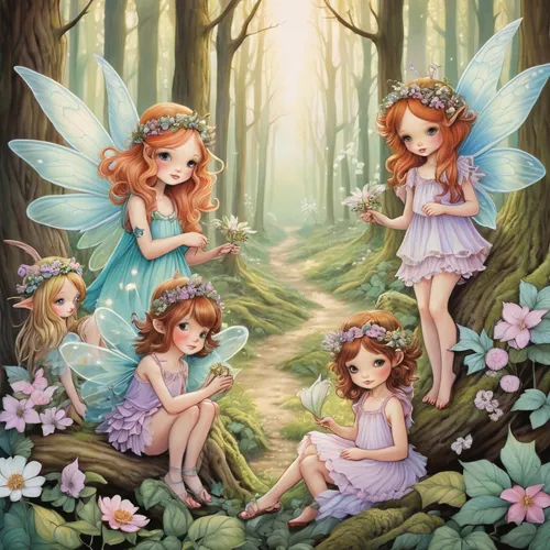 vintage fairies,fairies,fairy forest,fairy world,little angels,fairies aloft,child fairy,little girl fairy,fairy galaxy,faery,fairy village,butterfly dolls,fae,faerie,fairy,angels,wood angels,children's fairy tale,children's background,butterfly background,Illustration,Abstract Fantasy,Abstract Fantasy 11