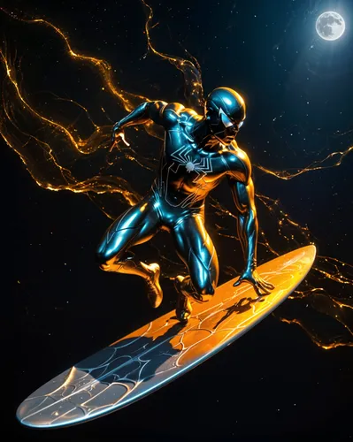 tron,surfer,channelsurfer,silver surfer,freeboard,promethean