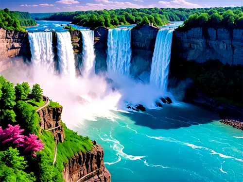 niagara falls,niagra,falls,waterval,waterfalls,helmcken falls,falls of the cliff,water falls,water fall,iguazu,bow falls,montmorency,cascada,victoria falls,waterfall,lego background,bond falls,brown waterfall,ilse falls,rhine falls,Unique,3D,Isometric