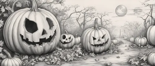 halloween illustration,halloween line art,striped pumpkins,halloween background,pumpkins,pumpkin heads,halloween pumpkins,decorative pumpkins,pumkins,autumn pumpkins,gourds,pumpkin patch,halloween wallpaper,jack-o'-lanterns,jack-o-lanterns,halloween scene,funny pumpkins,halloween ghosts,halloween owls,mini pumpkins,Illustration,Black and White,Black and White 30