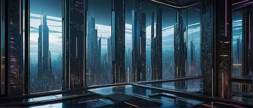 elevators,elevator,coruscant,cybercity,mainframes,cyberview,the server room,levator,supercomputer,metropolis,skyscraper,sulaco,supercomputers,futuristic landscape,hypermodern,ctbuh,cyberport,coruscating,data center,cyberia,Illustration,Realistic Fantasy,Realistic Fantasy 05