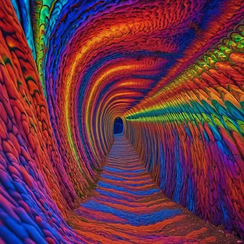 wall tunnel,tunnel,colorful spiral,wall,psychedelic art,colorful light,vivid sydney,uv,slide tunnel,plant tunnel,light fractal,canal tunnel,intense colours,psychedelic,rainbow waves,vortex,colored lights,passage,tunnel of plants,train tunnel