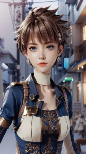 shimei,yuanji,makoto,xiahou,sora,kasumi,Unique,3D,3D Character