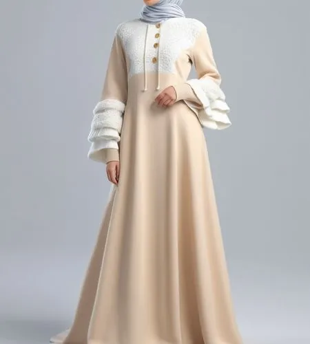 abaya,hanbok,cassock,abayas,tahiliani,a floor-length dress,Photography,General,Realistic