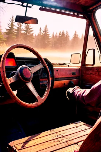 drive,rust truck,joyriding,behind the wheel,retro vehicle,windshield,joyride,dashboard,motorstorm,steering,wheelman,old car,retro frame,overland,driving car,jalopy,steering wheel,retro car,old abandoned car,wood grain,Conceptual Art,Sci-Fi,Sci-Fi 27