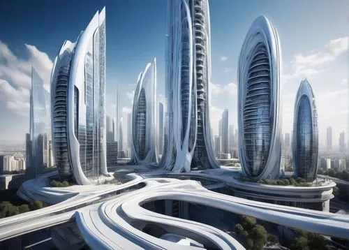 futuristic architecture,futuristic landscape,superhighways,arcology,dubay,superstructures,megaproject,sky space concept,megaprojects,urban towers,megastructures,cybercity,ordos,dubia,supertall,unbuilt,futuristic,aerotropolis,khalidiya,areopolis,Conceptual Art,Sci-Fi,Sci-Fi 02