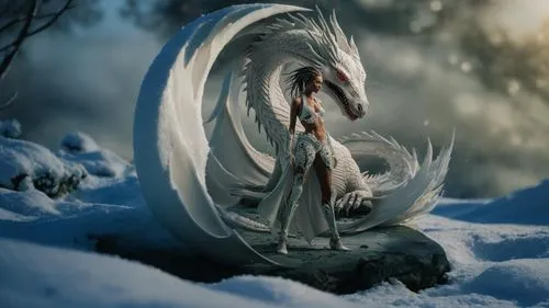 nine-tailed,the snow queen,ice queen,fantasy picture,snow owl,snow ring,eternal snow,glory of the snow,white swan,trumpet of the swan,wyrm,white rose snow queen,fantasy art,frozen,3d fantasy,father frost,infinite snow,winter magic,snowdrift,winter dream