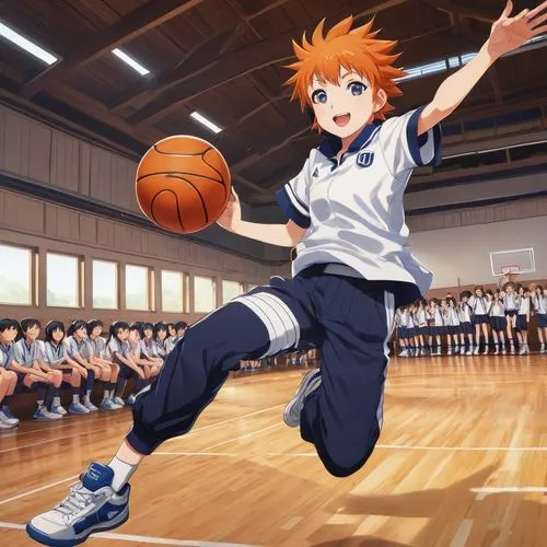 hinata,basketball player,axel jump,basketball,slam dunk,playing sports,sports uniform,streetball,ball,basketball moves,basketball shoe,basket,woman's basketball,jump,outdoor basketball,basketball court,protect,basketball shoes,corner ball,ball sports,Art,Classical Oil Painting,Classical Oil Painting 39