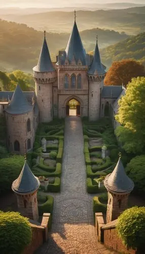 fairytale castle,fairy tale castle,chateau,chateaux,monbazillac castle,royal castle of amboise,zelenay,castel,pierrefonds,castle sans souci,castlelike,gold castle,castle of the corvin,nargothrond,dunrobin castle,legwold,castle,hohenzollern castle,royaumont,chateau margaux,Art,Artistic Painting,Artistic Painting 48