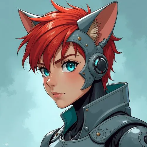 miqati,nya,redfox,liora,maeve,transistor,Conceptual Art,Sci-Fi,Sci-Fi 03