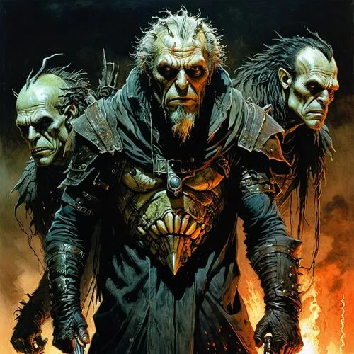 mordenkainen,malekith,lacedaemonians,orcs,malazan,necromancers,Illustration,Realistic Fantasy,Realistic Fantasy 06