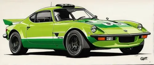 caterham,cartoon car,renault alpine,pescarolo,illustration of a car,trabant,Illustration,Vector,Vector 20