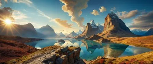 baffin island,landscapes beautiful,fantasy landscape,greenland,nordland,beautiful landscape