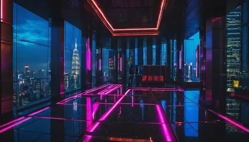 shanghai,guangzhou,chongqing,cyberpunk,vdara,elevator,chengdu,bangkok,tokyo,neon cocktails,above the city,colored lights,taikoo,vertigo,glass wall,luxe,sky apartment,elevators,skywalks,neon lights,Conceptual Art,Sci-Fi,Sci-Fi 26