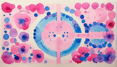 marimekko,rosenquist,polka dot paper,pink squares,kaleidoscape,gouache,kaleidoscope,riso,pink scrapbook,cortright,painting pattern,circle paint,flower painting,watermelon painting,splotch,watercolor donuts,kaleidoscopes,duenas,oio,circles,Art,Artistic Painting,Artistic Painting 21