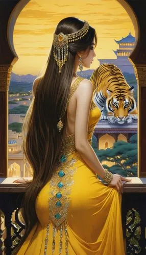 mastani,pangeran,belle,rajah,rapunzel,anarkali,Illustration,Realistic Fantasy,Realistic Fantasy 08