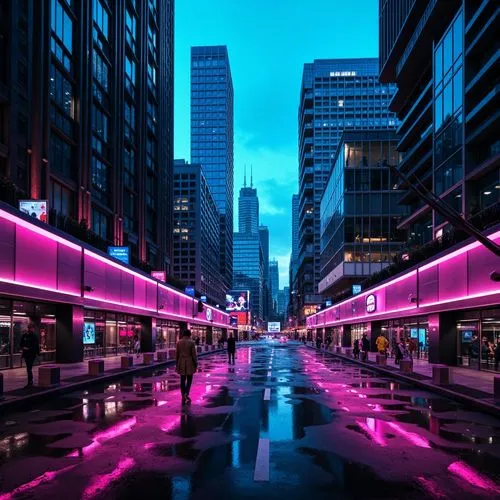 colorful city,colored lights,neon arrows,city trans,cybercity,cityscape,cityzen,shinjuku,urban,cyberpunk,citylights,city lights,city at night,paulista,tokyo city,tokyo,city highway,polara,neon lights,metropolis