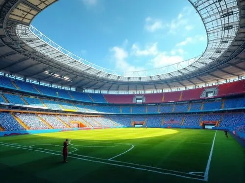 luzhniki,maracana,football stadium,stadia,stadiums,skydome,stadium,bayarena,european football championship,shakhtar,cska,soccer field,stade,stadio,pitchside,shaktar,coliseum,estadio,dalian,bernabeu,Photography,General,Realistic