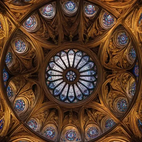 ceiling,vaulted ceiling,dome roof,dome,the ceiling,cupola,vaults,kaleidoscape,ceilings,notredame de paris,photographed from below,gaudi,hall roof,the center of symmetry,octagonal,kaleidoscope,vaulx,three centered arch,notredame,centrosymmetric,Conceptual Art,Daily,Daily 18