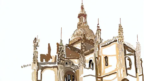 cathedral of modena,duomo,steeple,church towers,mole antonelliana,gothic church,florence cathedral,facade painting,gothic architecture,weathervane design,minor basilica,matthias church,roof domes,trin