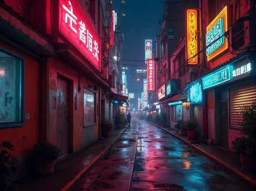 shanghai,mongkok,shinjuku,alleyway,tokyo,alley,kowloon,tokyo city,bladerunner,guangzhou,cyberpunk,chinatown,akihabara,neon sign,alleyways,sidestreet,neon lights,neon arrows,neons,hanoi,Photography,General,Realistic