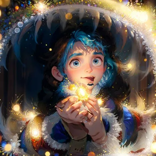 sparkler,starcatchers,garland of lights,fairy lights,magicienne,twinkling,sparklers,twinkly,wishes,fairie,starbright,christmasstars,the holiday of lights,coraline,magical,karou,spark,fireflies,monocerotis,advent star,Anime,Anime,Cartoon