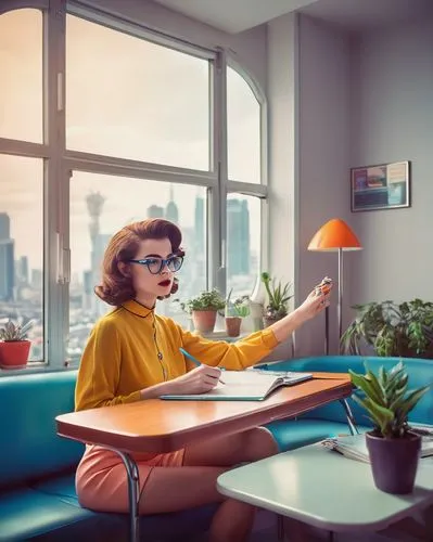 women in technology,girl at the computer,retro woman,retro women,retro girl,futurists,secretariats,deskjet,office icons,work at home,office automation,secretarial,modern office,working space,computer addiction,girl studying,workspaces,mid century modern,futurism,femtocells,Conceptual Art,Sci-Fi,Sci-Fi 29