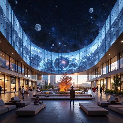 sky space concept,renderings,starcenter,sky apartment,cosmosphere,blue spheres,futuristic architecture,futuristic art museum,futuristic landscape,arcology,3d rendering,penthouses,spheres,primosphere,worldspace,spaceport,atriums,skyways,skyreach,spacehab