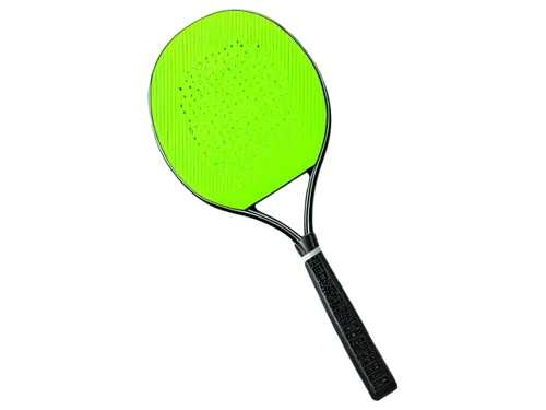 Racquet sports logo, padel paddle, dynamic shape, metallic material, neon green accents, bold font, modern design, 3D emblem, shiny surface, low-angle lighting, close-up composition, high-contrast col